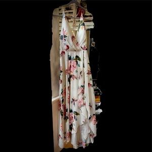 Jenny Yoo flowered spring dress